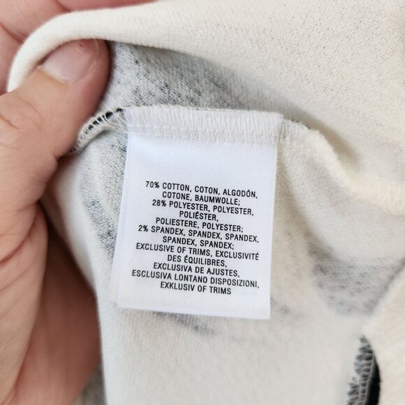 NWOT Anthropologie Deletta Pincelada Artsy Shift Dress Mini Tunic Top White M - Picture 7 of 9